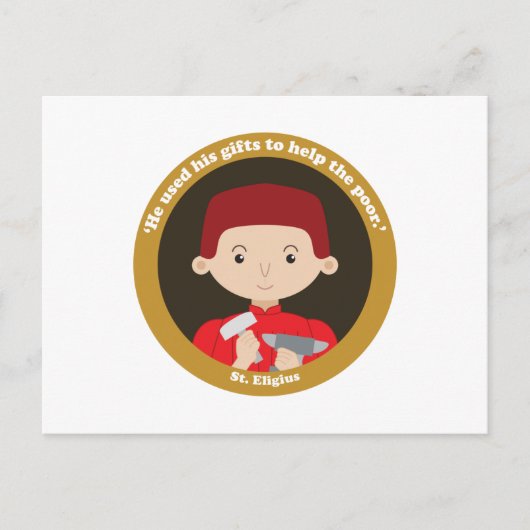 St. Eligius Briefkaart (Voorkant)