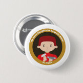St. Eligius Ronde Button 5,7 Cm (Voorkant /achterkant)