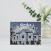 St. Elisabeth Blue Church Bratislava Slowakije Briefkaart (Staand voorkant)