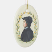 St Elizabeth Ann Seton God's Peace and Blessings Keramisch Ornament (Rechts)
