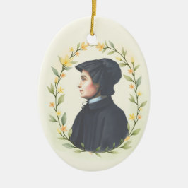 St. Elizabeth Ann Seton Gods Vrede en Zegeningen Keramisch Ornament