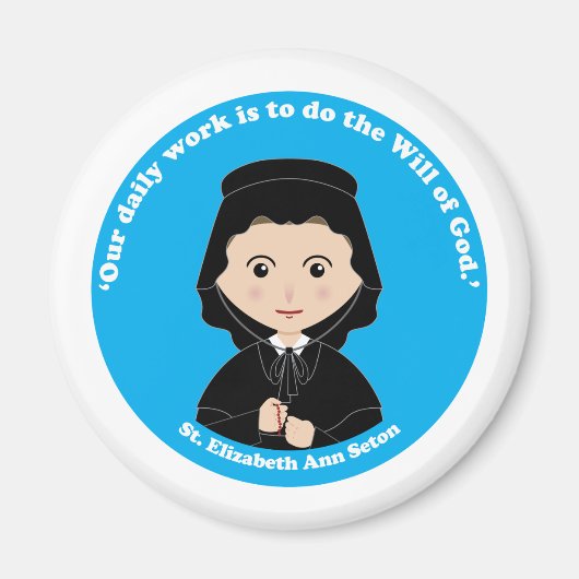 St. Elizabeth Ann Seton Magneet (Voorkant)