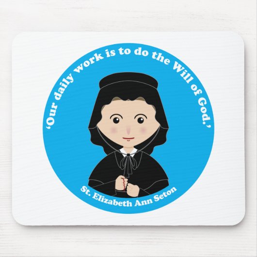 St. Elizabeth Ann Seton Muismat (Voorkant)