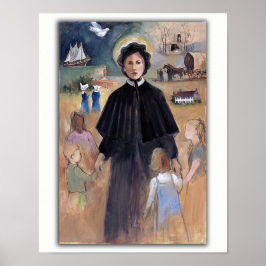 St. Elizabeth Ann Seton Poster (Voorkant)