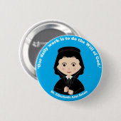 St. Elizabeth Ann Seton Ronde Button 5,7 Cm (Voorkant /achterkant)