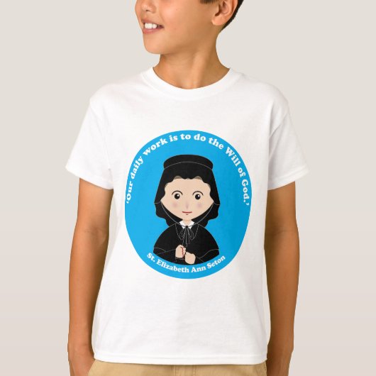 St. Elizabeth Ann Seton T-shirt (Voorkant)