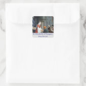 St. Elizabeth of Hungary Klassieke ronde Sticker (Tas)