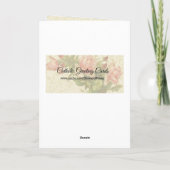 St. Elizabeth van het Hongaarse katholieke gebed Kaart (Achterkant)