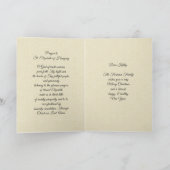 St. Elizabeth van het Hongaarse katholieke gebed Kaart (Binnen)