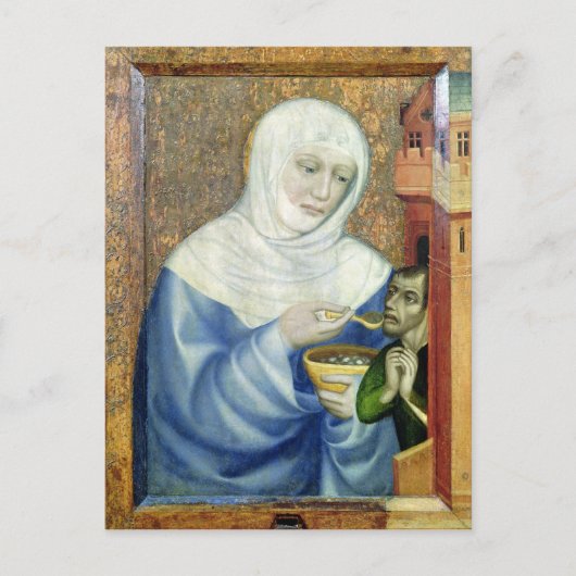 St. Elizabeth van Hongarije Briefkaart (Voorkant)