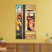 St. Elizabeth van Hongarije Canvas Afdruk (Insitu (Woonkamer))