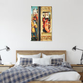 St. Elizabeth van Hongarije Canvas Afdruk (Insitu (Slaapkamer))