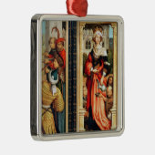 St. Elizabeth van Hongarije Metalen Ornament (Rechts)