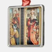St. Elizabeth van Hongarije Metalen Ornament (Links)