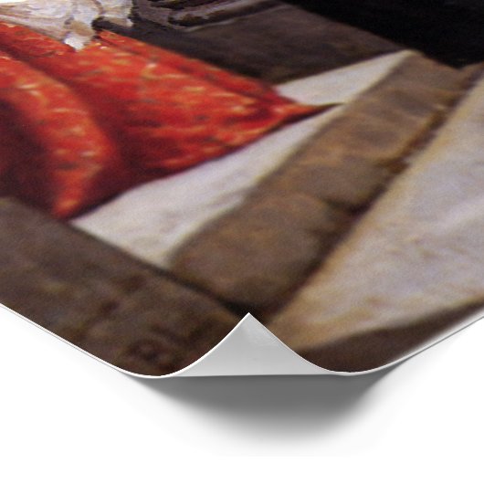 St. Elizabeth van Hongarije Poster (Hoek)