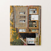 St. Elmo Colorado spookstad. Kerstgroeten Legpuzzel (Verticaal)