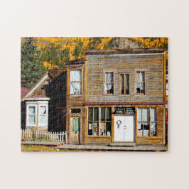 St. Elmo Colorado spookstad. Legpuzzel
