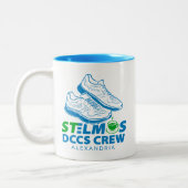 St. Elmo's DCCS hardloopploeg Alexandria Tweekleurige Koffiemok (Links)
