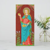 St. Emerentiana of Rome (SAU 36)-kaart (Staand voorkant)