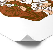 St. en Child Jesus Consecration 2021 Katholieke Sa Poster (Hoek)