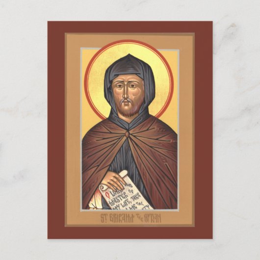 St. Ephraim de Syrische prentenkaart Briefkaart (Voorkant)