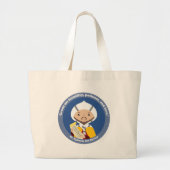St. Ephrem van Syrië Grote Tote Bag (Voorkant)