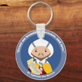St. Ephrem van Syrië Sleutelhanger (Voorkant)