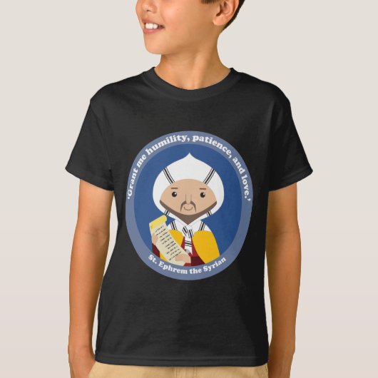 St. Ephrem van Syrië T-shirt (Voorkant)
