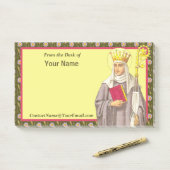 St. Etheldreda (Audrey) (P 003) 10"x6" Post-it® Notes (Op bureau)