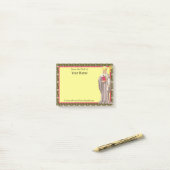 St. Etheldreda (Audrey) (P 003) 4 x 3 inch Post-it® Notes (Op bureau)