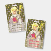 St. Etheldreda (Audrey) (P 003) Badge (Voor- en achterkant)