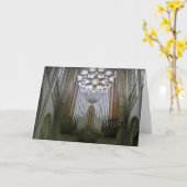 St. Etienne Cathedral, Limoges Kaart (Gele Bloem)