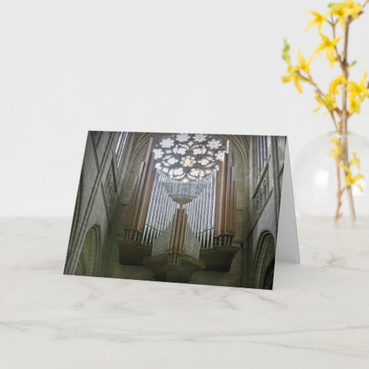 St. Etienne Cathedral, Limoges Kaart (Gele Bloem)