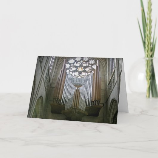 St. Etienne Cathedral, Limoges Kaart (Voorkant)