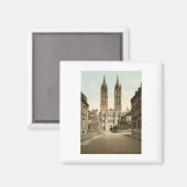 St Etienne Church, Caen, Frankrijk Magneet (Voorkant / Achterkant)
