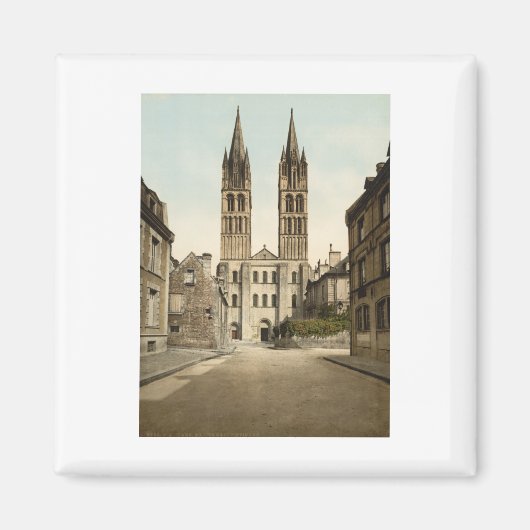 St Etienne Church, Caen, Frankrijk Magneet (Voorkant)