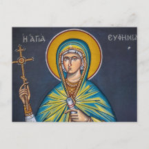 St. Euphemia Orthodox Christelijk Icoon