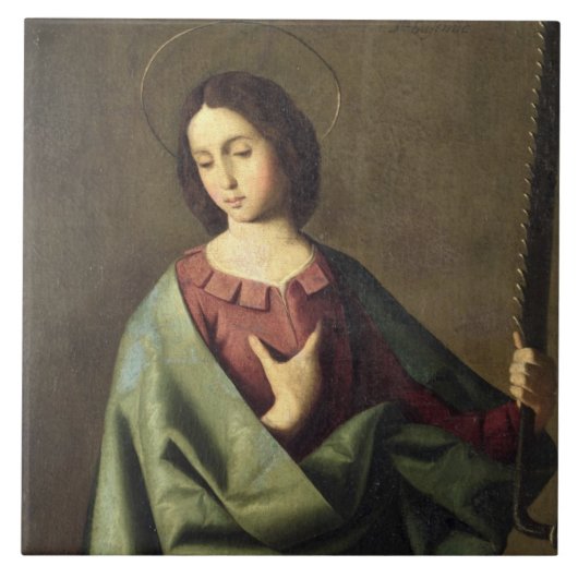 St. Euphemia Tegeltje (Voorkant)