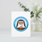 St. Euphrasia Eluvathingal Briefkaart (Staand voorkant)