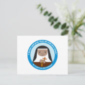 St. Euphrasia Eluvathingal Briefkaart (Staand voorkant)