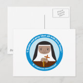 St. Euphrasia Eluvathingal Briefkaart (Voorkant / Achterkant)