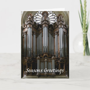 St Eustache orgel kerstkaart Feestdagen Kaart