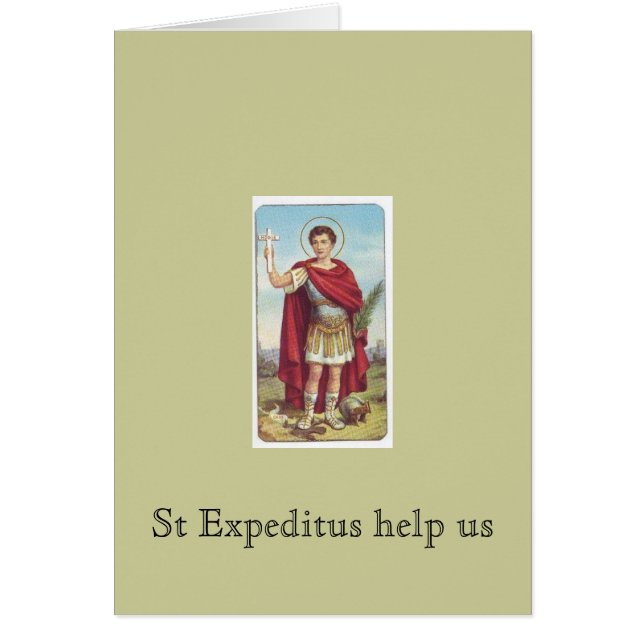 St Expeditus help ons (Voorkant)
