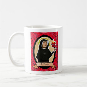 St. Faustina Jesus, ik vertrouw op jullie goddelij Koffiemok