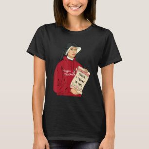 St Faustina Kowalska Grote Liefde Katholieke Spreu T-shirt
