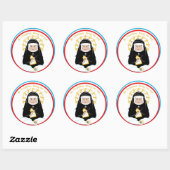 St. Faustina Sticker (Vel)