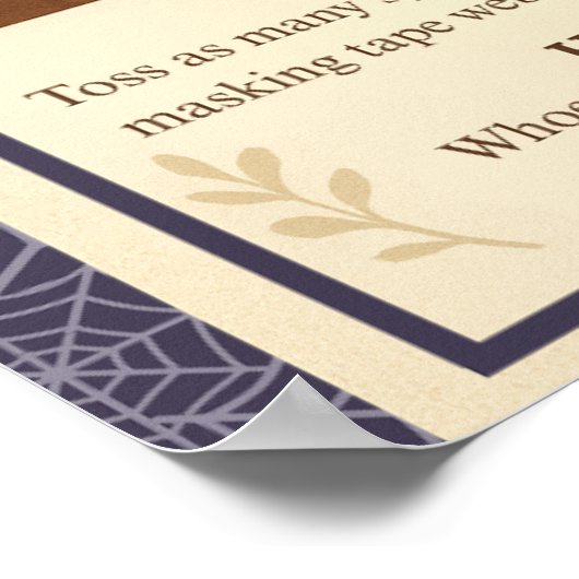 St. Felix Spider's Web Katholieke Sint Spel Teken Poster (Hoek)