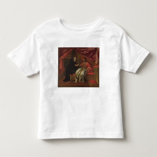 St. Filippo Neri Curing Pope Clemente VIII Kinder Shirts (Voorkant)