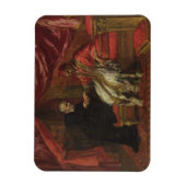 St. Filippo Neri Curing Pope Clemente VIII Magneet (Verticaal)