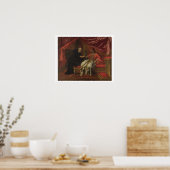 St. Filippo Neri Curing Pope Clemente VIII Poster (Keuken)